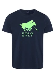 Print-Shirt mit gedrucktem Logo-Symbol