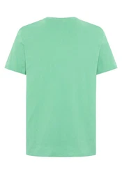 Polo Sylt Print-Shirt Logo-Symbol Hellgrün/Grün