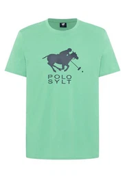 Print-Shirt mit gedrucktem Logo-Symbol