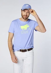 Polo Sylt Print-Shirt Logo-Symbol 