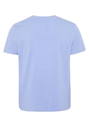 Polo Sylt Print-Shirt Logo-Symbol Hellblau/Blau/Türkis/Lila