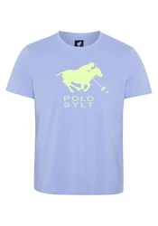 Polo Sylt Print-Shirt Logo-Symbol 
