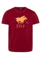 Polo Sylt Print-Shirt Logo-Symbol 