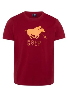 Polo Sylt Print-Shirt Logo-Symbol 