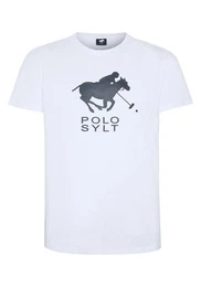 Print-Shirt mit gedrucktem Logo-Symbol