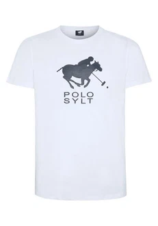 Polo Sylt Print-Shirt Logo-Symbol