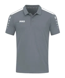 Jako T-Shirt Power Poloshirt Grau/Dunkelblau/Dunkelgrau