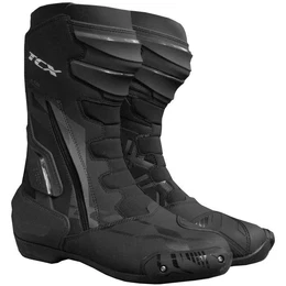 S-TR1 Motorradstiefel Herren schwarz 41 Motorradstiefel (Packung, Antistatische und l- und Benzinfeste Sohle)