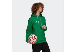 adidas Performance Sweatshirt Entrada 22 Hoody Grün/Neonfarben/Dunkelgrün