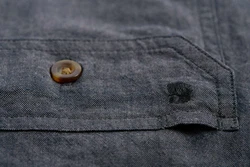 Carhartt Kurzarmhemd FORT SOLID Dunkelblau/Dunkelgrau/Grau/Hellblau/Blau