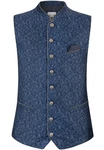 Stockerpoint Trachtenweste Edward Dunkelblau/Hellblau/Blau