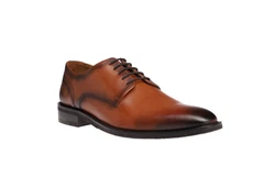 GORDON & BROS Schnürschuh Braun/Orange/Beige