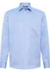 Eterna Langarmhemd COMFORT FIT NON IRON Hellblau