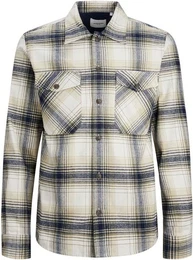 Langarmhemd JJEEDDIE OVERSHIRT LS NOOS