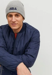Jack & Jones Steppjacke JJECITY LINER JACKET NOOS Dunkelblau/Blau
