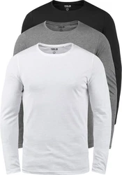 !Solid Rundhalsshirt SDBasal Langarmshirts 