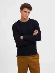 SELECTED HOMME Pullover Vince nachtblau