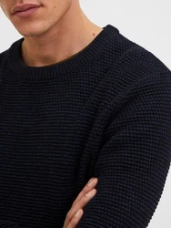SELECTED HOMME Pullover Vince nachtblau