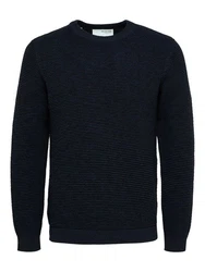 SELECTED HOMME Pullover Vince nachtblau