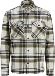 Karohemd JPRROY CHECK OVERSHIRT L/S SN