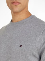 Tommy Hilfiger Rundhalspullover 1985 CREW NECK SWEATER grau