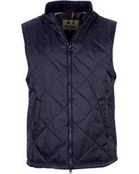 Barbour Steppweste Finn Dunkelblau/Blau