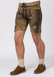 Stockerpoint Trachtenlederhose Franz Braun/Khaki/Beige