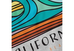 Neverless Tanktop Herren California South Beach Welle Wave Surfing Grau/Dunkelgrau/Hellgrau/Silber
