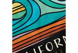 Neverless Tanktop Herren California South Beach Welle Wave Surfing Schwarz/Orange/Beige/Gelb/Dunkelgrün
