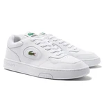 Lacoste Sportschuhe Lineset Sneaker mit Schnürung Weiß/Grau/Creme