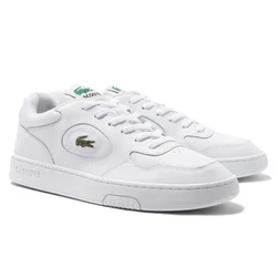 Lacoste Sportschuhe Lineset Sneaker mit Schnürung Weiß/Grau/Creme