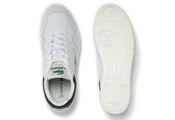 Lacoste Sportschuhe Lineset Sneaker mit Schnürung Dunkelgrün/Weiß/Creme