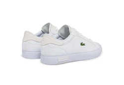 Lacoste POWERCOURT 1121 1 SMA Sneaker Weiß/Creme/Braun/Grau