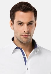 Vincenzo Boretti Businesshemd tailliert bgelfrei Weiß/Creme
