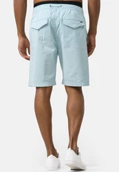 Indicode Chinoshorts Kelowna Hellblau