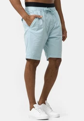 Indicode Chinoshorts Kelowna Hellblau