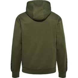 Hoodie Logo Hoodie Kapuzen Pullover Sport HMLACTIVE 5767 in Olive
