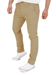 WOTEGA Herren Stoffhose Chino Style Glenn Khaki/Beige