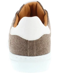 XAVER LUIS Schuhmanufaktur Loden Sneaker Max Braun/Beige/Dunkelbraun