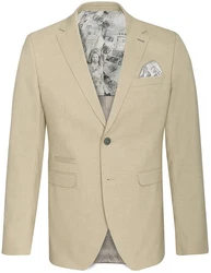 Paul Malone Anzug Slim Fit Khaki/Beige