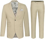 Paul Malone Anzug Slim Fit Khaki/Beige