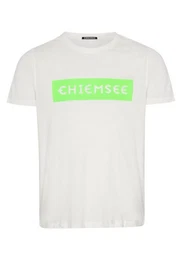 Print-Shirt T-Shirt mit plakativem Markenschriftzug 1