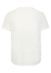 Chiemsee Print-Shirt T-Shirt mit Art-Frontprint (1) Weiß/Creme/Mischfarben/Beige
