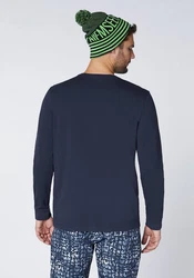 Chiemsee Longsleeve Langarmshirt Blau/Dunkelblau/Hellblau/Lila/Weiß