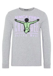 Chiemsee Longsleeve Langarmshirt Lila/Grau/Grün/Rot