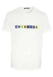 Print-Shirt T-Shirt mit Multicolour-Logo