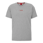 HUGO T-Shirt Linked mit Markenprint 