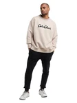 CARLO COLUCCI Sweatshirt De Tomas Khaki/Grau/Dunkelrot/Beige/Creme/Schwarz