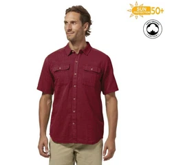 ROYAL ROBBINS Poloshirt Cool Mesh Hemd Pastell/Hellblau/Beige/Blau