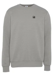 AJC Sweatshirt Rundhalsausschnitt Grau/Hellgrau